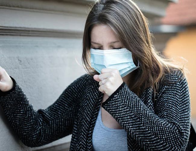 No-contact temperature check at London Square Dental Calgary