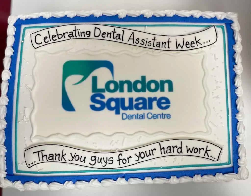 London Square Dental team celebrating Dental Assistants Appreciation Week
