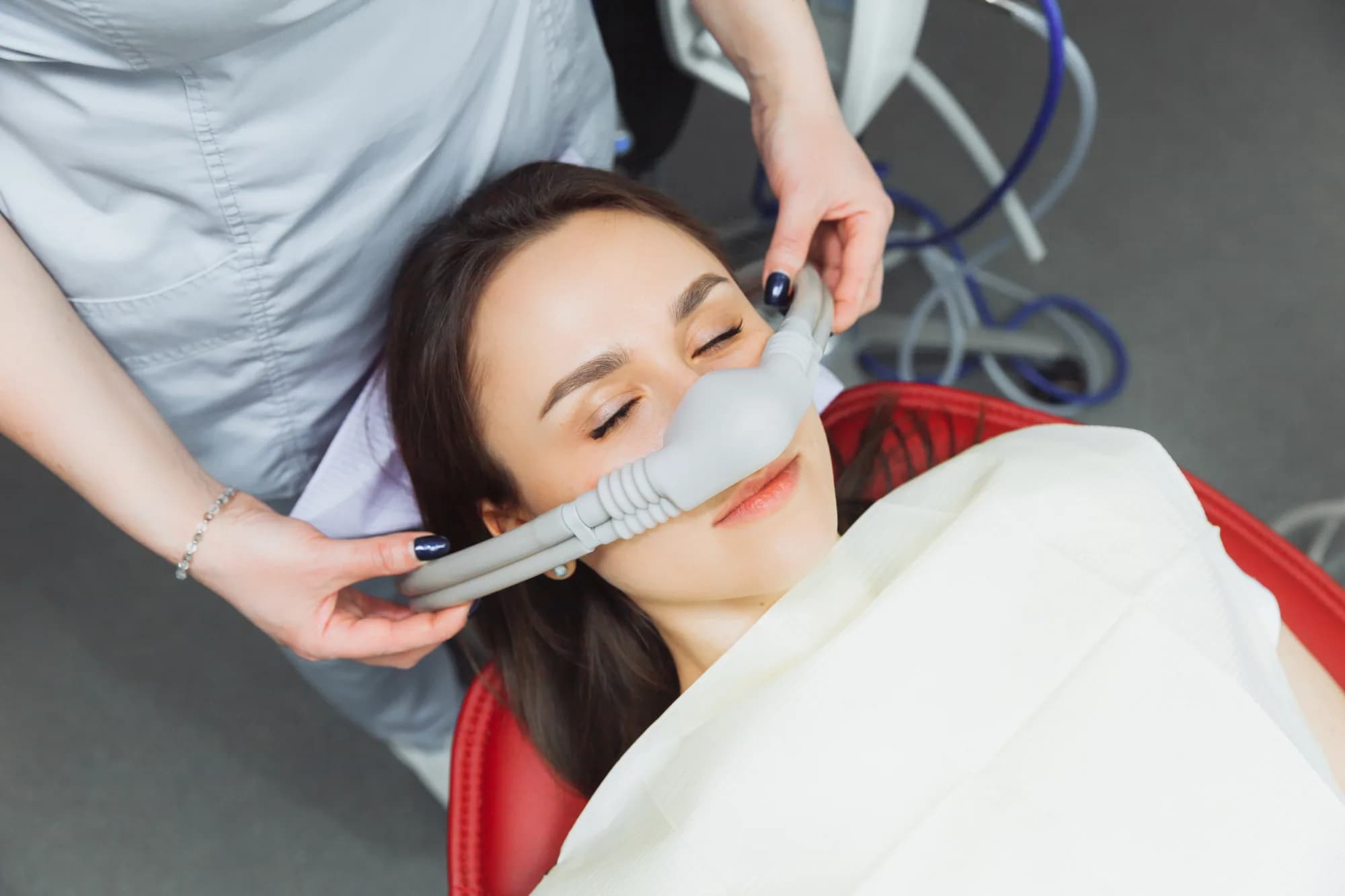 Couple smiling - sedation and anxiety-free dentistry at London Square Dental Calgary