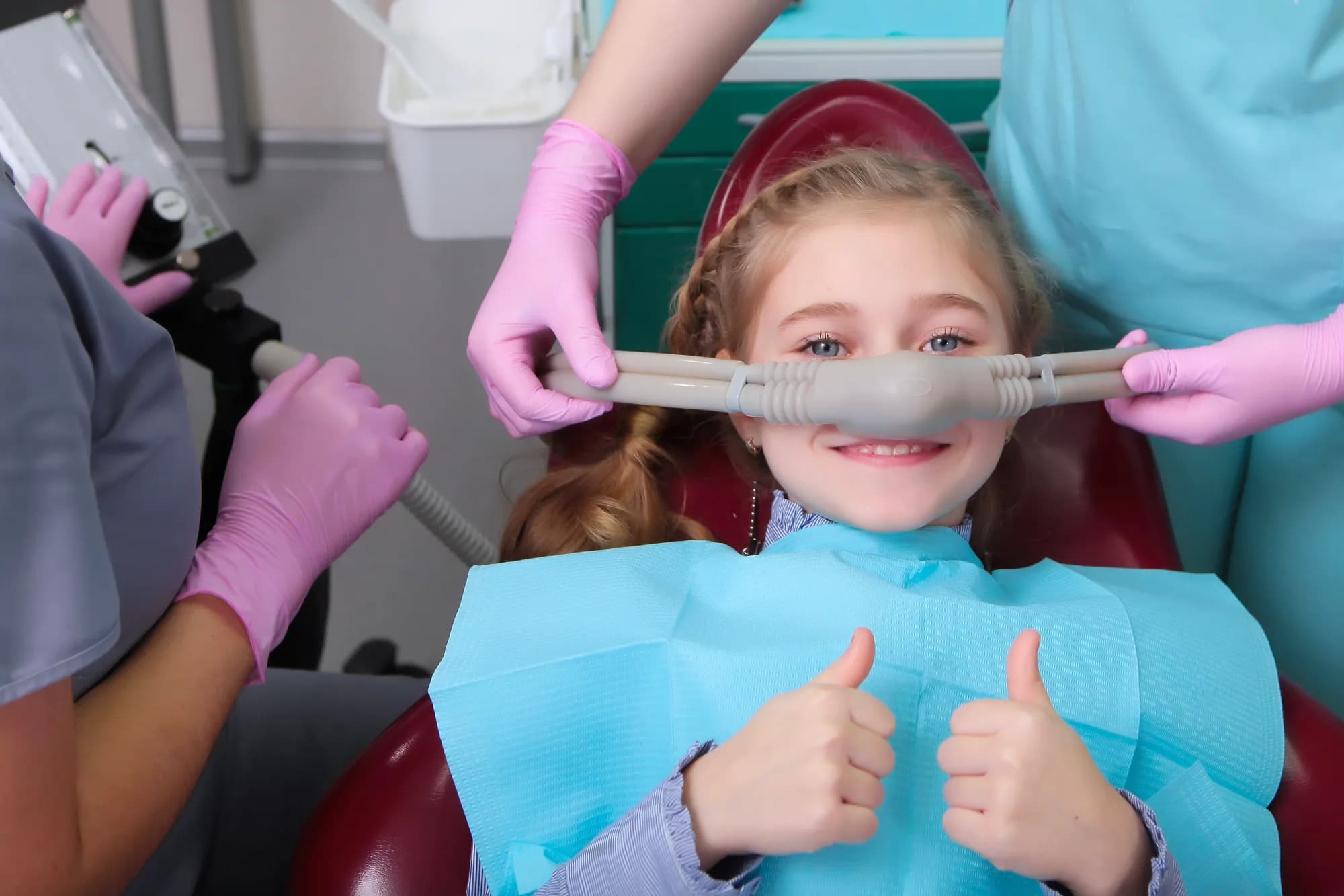 Surgical extraction with sedation